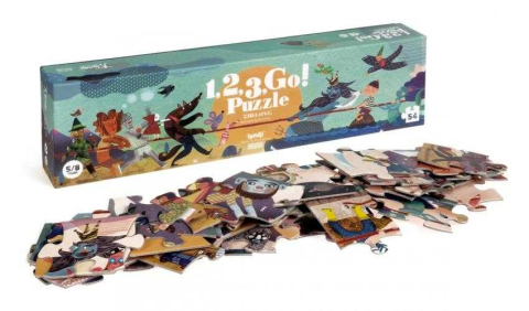 Vârsta - Puzzle 1,2,3 start! Londji, 4-5 ani +