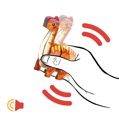 Puzzle 3D cu sunete - Brachiosaurus, Build  n  Sound [3]