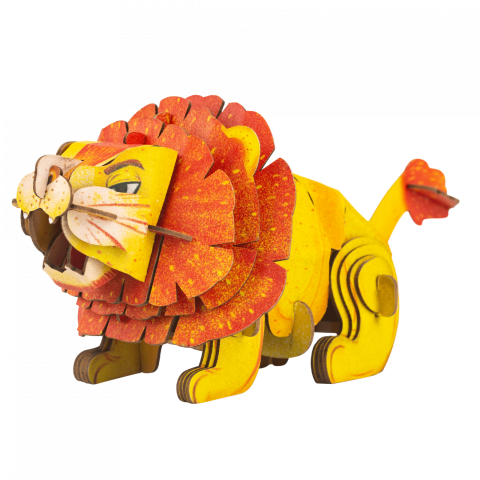 Puzzle 3D cu sunete - Leu, Build  n  Sound [1]