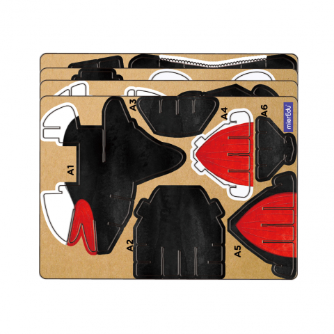 Puzzle 3D cu sunete - Orca, Build  n  Sound [2]