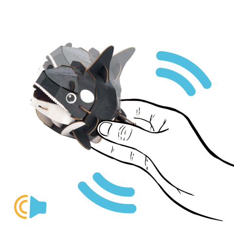 Puzzle 3D cu sunete - Orca, Build  n  Sound [4]