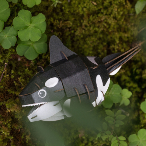 Puzzle 3D cu sunete - Orca, Build  n  Sound [7]