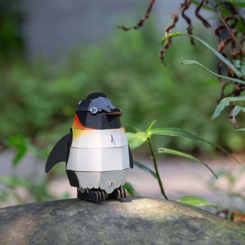 Puzzle 3D cu sunete - Pinguin, Build  n  Sound [7]