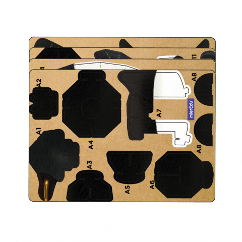 Puzzle 3D cu sunete - Pinguin, Build  n  Sound [3]