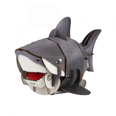 Puzzle 3D cu sunete - Rechin, Build  n  Sound [1]