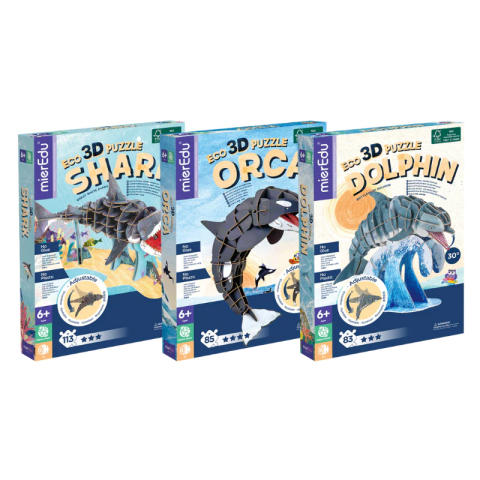 Puzzle 3D ECO - Orca (deluxe) [3]