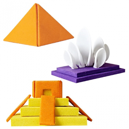 Puzzle 3D Monumente, Imagimake, 5 ani+ [6]