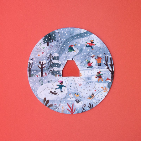 Puzzle 4 anotimpuri, Londji, 4-5 ani + [1]