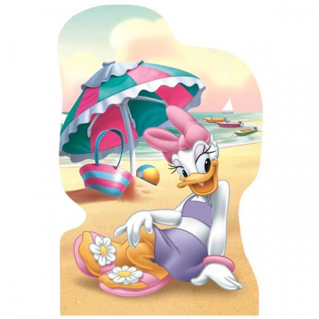 Puzzle 4 in 1 - Minnie si Daisy in vacanta (54 piese), Dino, 4-5 ani + [3]