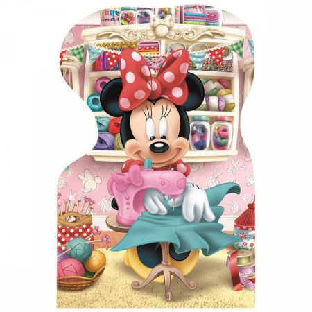 Puzzle 4 in 1 - Minnie si Daisy in vacanta (54 piese), Dino, 4-5 ani + [2]