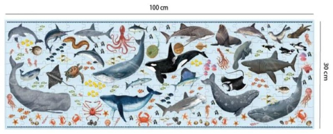 Puzzle Animale in Pericol - Animale Marine, 200 piese [3]