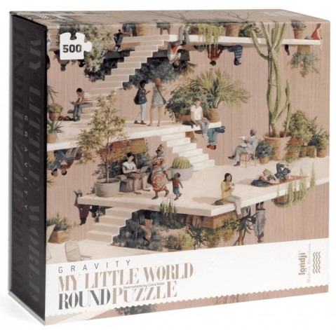 Vârsta - Puzzle circular lumea Londji, 6-7 ani +