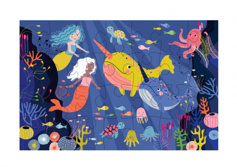 Puzzle cu 28 de piese  - Ocean [1]