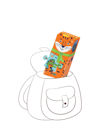 Puzzle cu 28 de piese  -Panda [4]