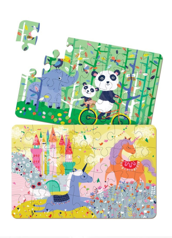 Puzzle cu 28 de piese  -Panda [2]