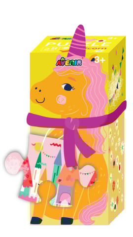 Jocuri creative - Puzzle cu 28 de piese  - Unicorn