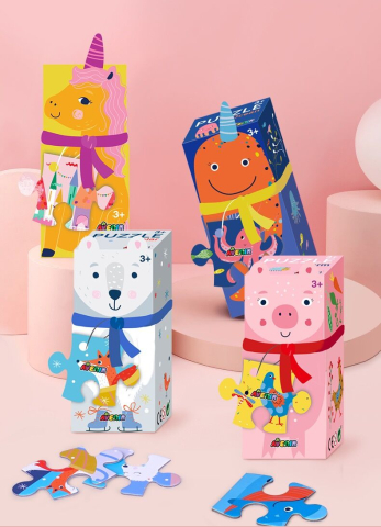 Puzzle cu 28 de piese  - Unicorn [5]