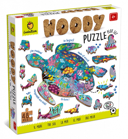 Jucarii gradinita si scoala - PUZZLE DE LEMN - OCEANUL