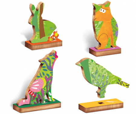 PUZZLE DE LEMN – PĂDUREA [2]