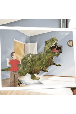 Puzzle de podea cu realitate augmentata AR - Dinozauri [1]