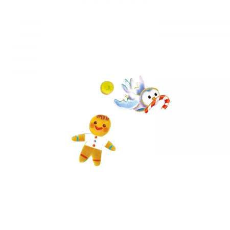 Puzzle de podea in forma de brad de Craciun, Shimmery Christmas Tree Floor Puzzle [2]