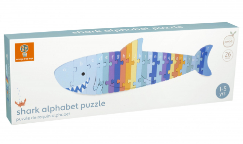 Puzzle din lemn alfabet, Orange Tree Toys [1]