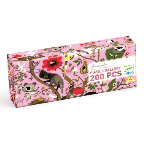 Vârsta - Puzzle Djeco Abracadabra 200 piese, 6-7 ani +
