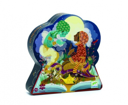 Jucarii copii 2-3 ani - Puzzle Djeco - Aladin, 2-3 ani +