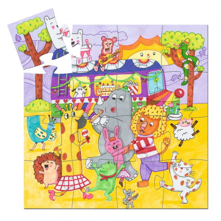 Puzzle Djeco - Autobuzul copilariei [1]