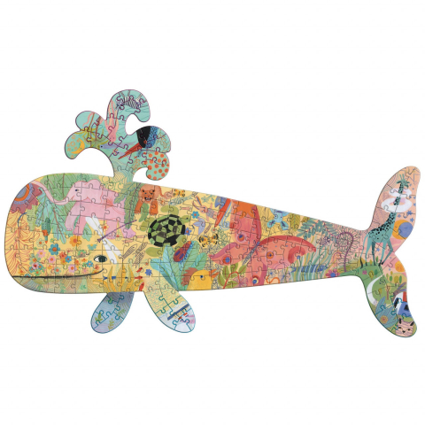 Puzzle Djeco Balena, 6-7 ani + [2]