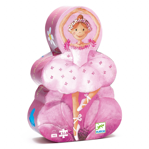Vârsta - Puzzle Djeco Balerina, 2-3 ani +