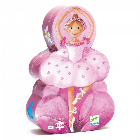 Puzzle Djeco Balerina, 2-3 ani + [4]