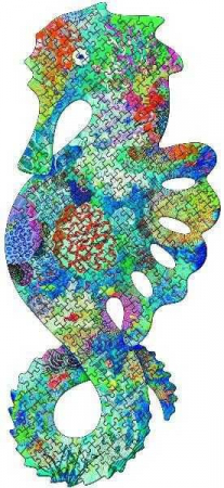 Puzzle Djeco calut de mare, 6-7 ani + [1]