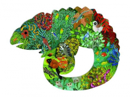 Puzzle Djeco Cameleon, 6-7 ani + [1]