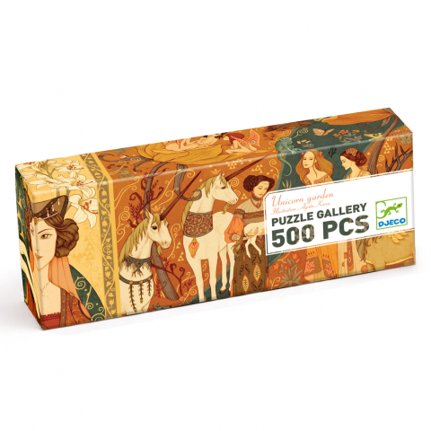 Vârsta - Puzzle Djeco Gradina cu unicorni, 8-9 ani +
