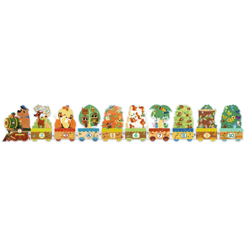 Puzzle Djeco Invat sa numar [1]