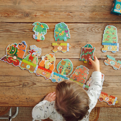 Puzzle Djeco Invat sa numar [3]
