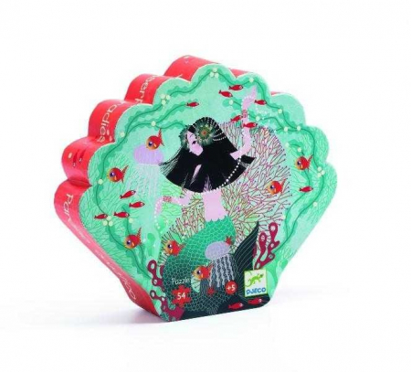 Vârsta - Puzzle Djeco - Paradisul acvatic, 6-7 ani +