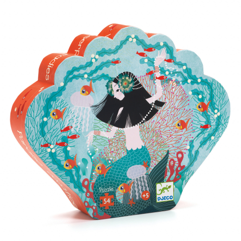 Jucarii copii 12+ ani - Puzzle Djeco - Paradisul acvatic, 6-7 ani +