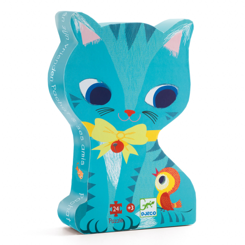 Vârsta - Puzzle Djeco Pisici jucause, 2-3 ani +