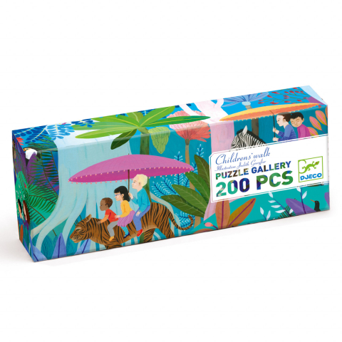 Vârsta - Puzzle Djeco Plimbarea copiilor, 200 piese, 6-7 ani +