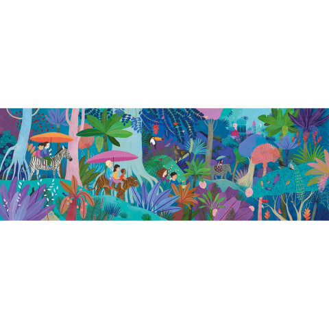 Puzzle Djeco Plimbarea copiilor, 200 piese, 6-7 ani + [3]