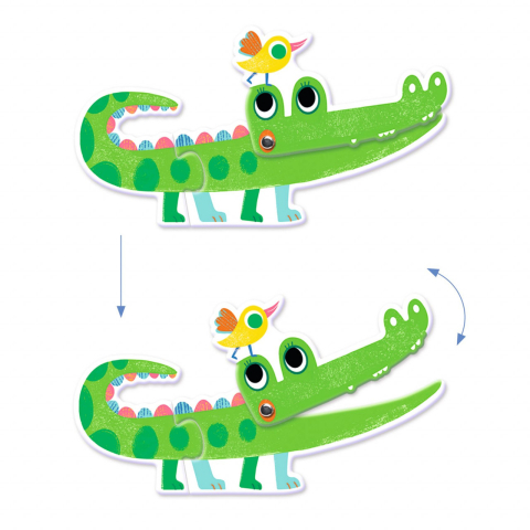 Puzzle duo Articulo Animo, Djeco, 2 ani+ [4]