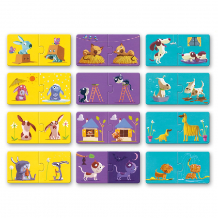 Puzzle duo Djeco Antonime, 1-2 ani + [2]