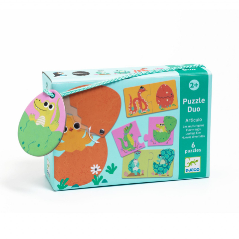 Puzzle bebelusi - Puzzle duo Djeco, Din ou, + 2 ani