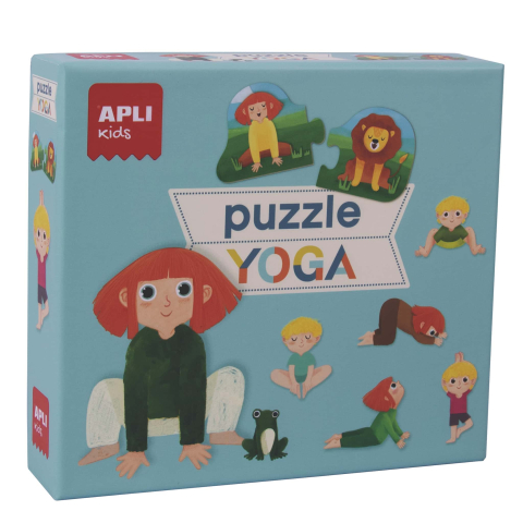 Vârsta - Puzzle Duo Yoga - Emotii si expresii, Apli Kids, +3 ani