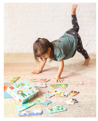 Puzzle Duo Yoga - Emotii si expresii, Apli Kids, +3 ani [2]