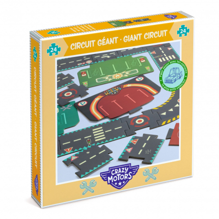 Vârsta - Puzzle gigant Circuit urban, Djeco, 3-9 ani