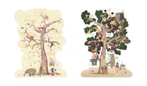 Puzzle gigant Londji Copacul meu, 4-5 ani + [2]