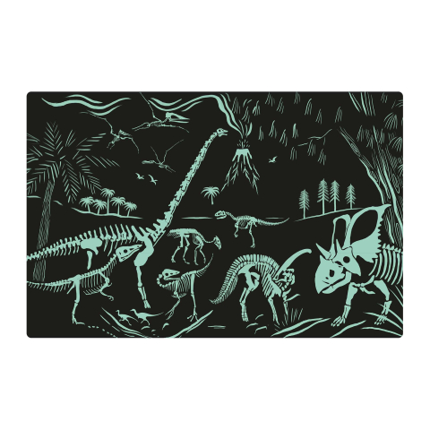 Puzzle Glow in the Dark -Dinozauri, 60 piese [3]